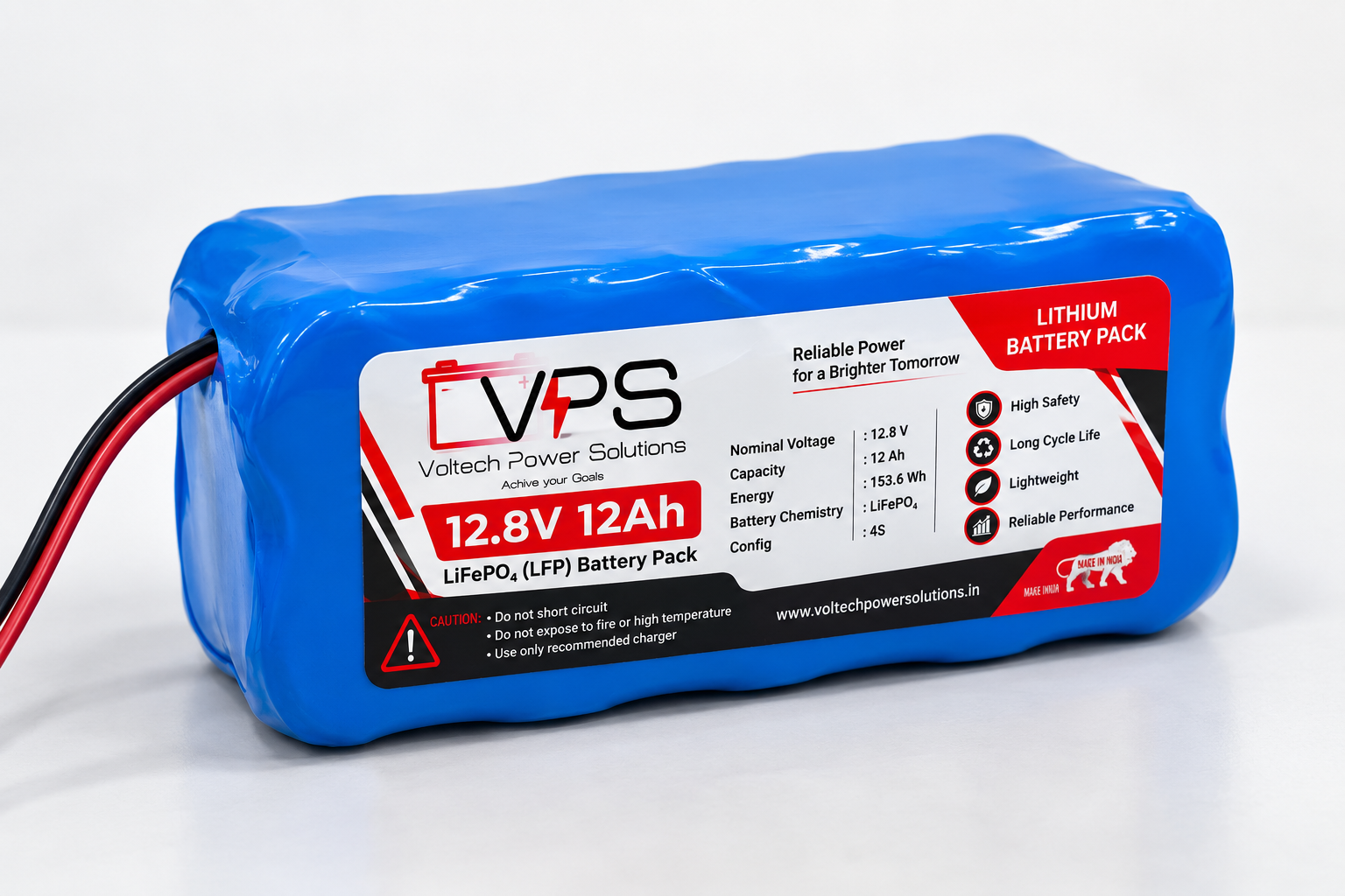 12.8V 12AH (LiFePO4)